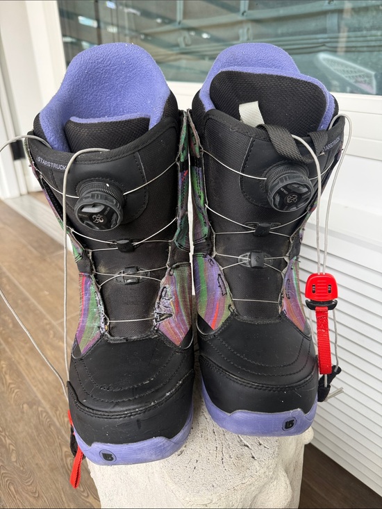 Burton Shoes - Burton Starstruck Boa TrueFit Snowboard Boots - Black & Purple Sz 9 US